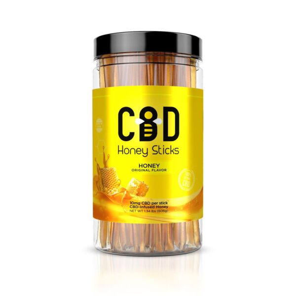 cbd honey sticks honey infused cbd 10mg 100 pack 0