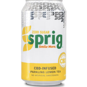 Kvist CBD-infuserad läsk (12-pack) 4 sprig cbd soda lemon tea 640v1